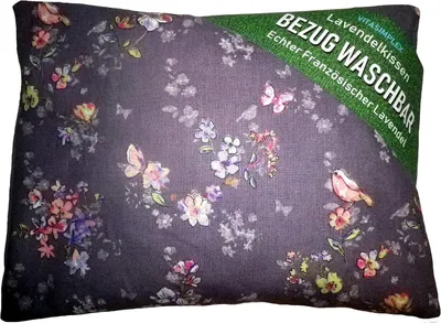 Productafbeelding van Lavender cushion with cover 24 cm x 20 cm with real French lavender from the Provonce
