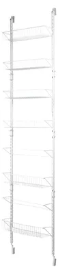Produktbild von LIVARNO home Wand- und Türorganizer Hängeaufbewahrung 204cm Stecksystem weiß