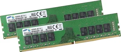 Produktbild von Samsung 32GB 2x 16GB DDR4 Dimm 2400MHz Ram Speicher PC-19200 M37BA2K43BB1-CRC