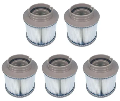 Produktbild von Whirlpool Filterkartusche Filterpatrone Pumpe - 5 Stück - Multiplizierte Falte - Hochdurchsatzmaterial - Für MSpa FD2089