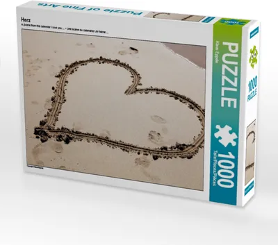 Produktbild von Calvendo Herz 1000 Teile Puzzle quer 640x480mm, Eppele Klaus; 7316946
