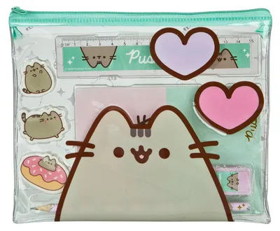 Zdjęcie produktu dla Zestaw Przyborów Szkolnych Pusheen 8 el.