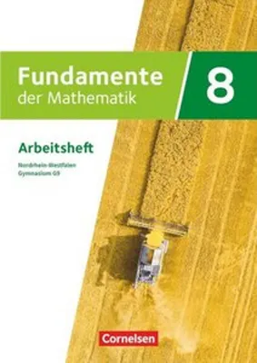 Immagine prodotto di Fundamente der Mathematik 8. Schuljahr - Nordrhein-Westfalen - Arbeitsheft mit Lösungen