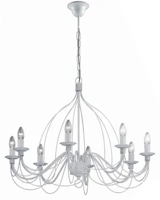 Image de Ideal Lux Lampe à suspendre Corte Sp8 Blanc Antico