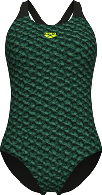 Produktbild von Arena MONOGRAM SWIMSUIT Damen DARK SAGE MULTI-BLACK 36