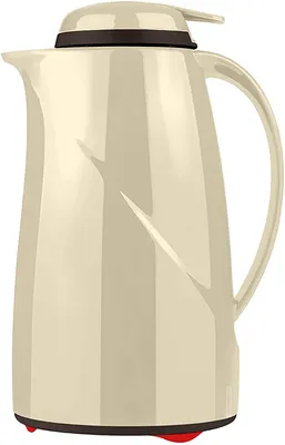 Immagine prodotto di Caraffa sottovuoto Helios Wave Push 1,0 l vaniglia con pulsante, lavabile in lavastoviglie