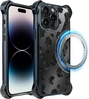 Obrázek produktu pro pouzdro na iPhone 14 Pro Max IBIZU DropGuard Ultra s MagSafe, Midnight, Dream Pink
