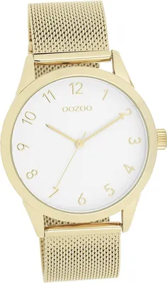 Produktbild von Oozoo Damen Armbanduhr gold Analog Timepieces Metallarmband D2UOC11322