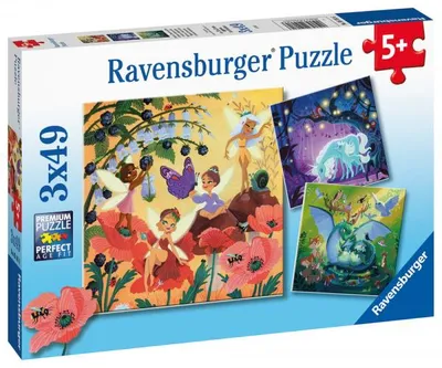Image de Licorne, dragon et fée Ravensburger 05181