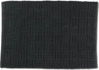 Produktbild von KELA Badematte Leana 65x55 cm Baumwolle Granitgrau KL-23515
