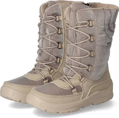 Produktbild von Lurchi Mädchen Winterstiefel/ Stiefel KIMBA Beige Synthetik-Textil-Mix Größe: 33