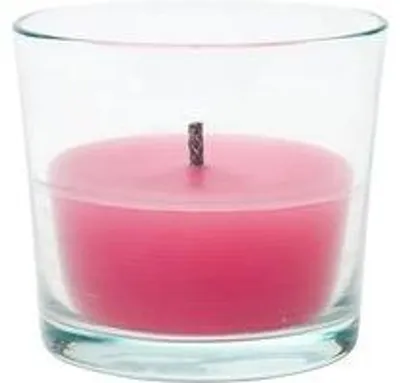 Cactula Outdoor-Kerze im Glas – Fuchsia Rosa – 14,5 cm
