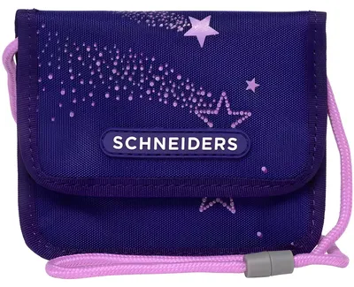 Produktbild von Schneiders Brustbeutel Geldbörse Neck Pouch Flashlight violett