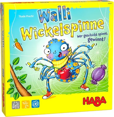 Produktbild von HABA Mitbringspiel M Wickelspiel Walli Wickelspinne 1306567001