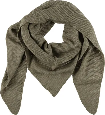 Produktbild von XXL Schal Damen Stricktuch Dreiecksschal Winterschal Grün