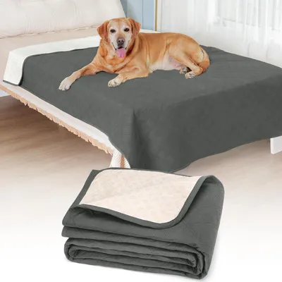 Obrázok produktu pre Vodotesná deka pre psov, 152x203 cm | Deka na pohovku, posteľ alebo pre domáce zvieratá | Protišmyková | Možno prať v práčke