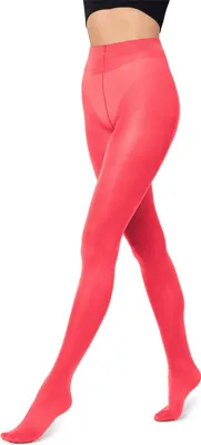 Produktbild von Merry Style Blickdichte Damen Strumpfhose Microfaser 70 DEN(Coral, XS-S) .