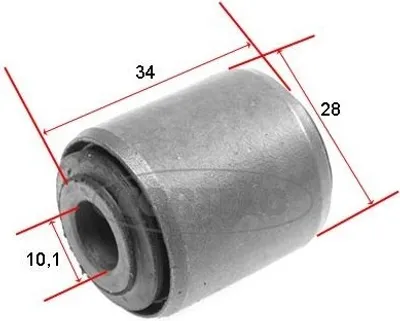 Produktbild von Lagerung Lenker passend für PEUGEOT 205 II (20A/C) Vorne 21652772 CORTECO