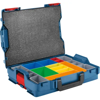 Immagine prodotto di Cassa degli attrezzi Bosch L-BOXX 102 Set System Box con inserto da 12 pezzi (1600A016NB)