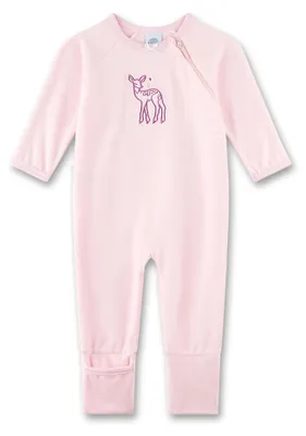 Productafbeelding van Sanetta babyromper, roze. REH meisjesromper, roze. Gemaakt van een katoenmix