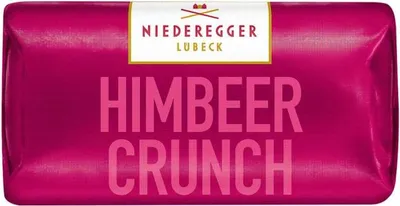 Produktbild von Niederegger Chocolate Klassiker Himbeer Crunch 80x12,5g
