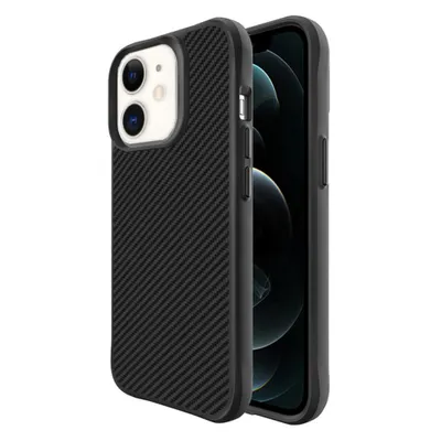 Immagine prodotto di Smartphonica Custodia in fibra di carbonio per iPhone 11 - Nero