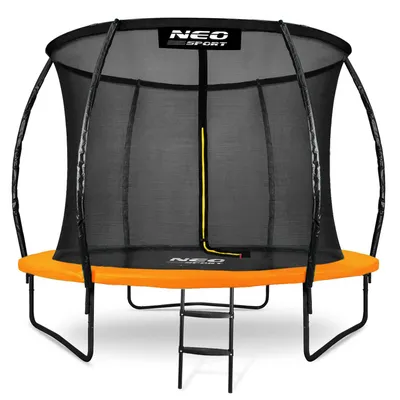 Produktbild von Trampolina ogrodowa profilowana 10ft/312cmz siatką wewnętrzną Neo-Sport