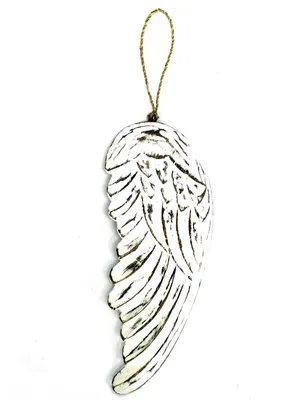 Image de Ailes d'ange faites à la main - 30 cm