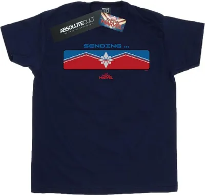 Produktbild von Marvel - "Sending" T-Shirt für Herren BI20523 (XL) (Marineblau)