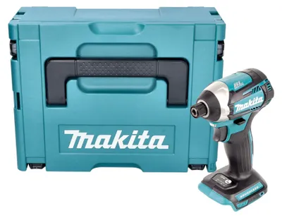 Obrázek produktu pro Akumulátorový rázový utahovák Makita DTD 154 ZJ 18 V 175 Nm 1/4" bezkartáčový + Makpac - bez baterie, bez nabíječky