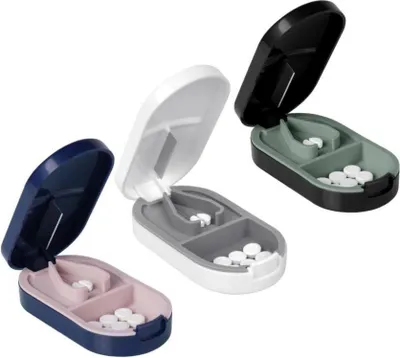 Image de Diviseur de pilules pour petits et grands comprimés - set de 3 pièces