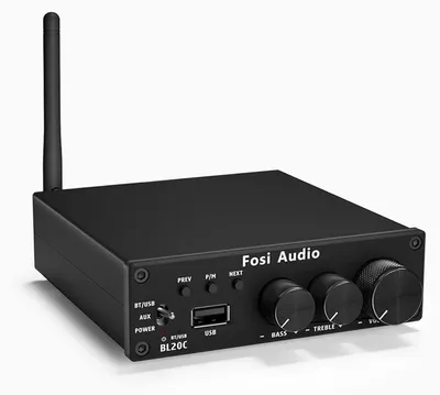 Produktbild von Stereo-Verstärker 2.1 mit 320 Watt und Bluetooth 5.0 für passive Lautsprecher