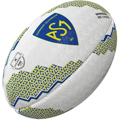Productafbeelding van Gilbert Rugbybal, supporterversie Clermont, maat 5 - trainingsbal, 25 stuks