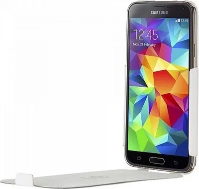 Produktbild von Bugatti UltraThin Geneva Samsung G900 S5 flip 08462  Schutzhülle