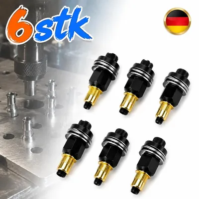 Produktbild von 6 Stücke Nietmutternzange Set, Für M3, M4, M5, M6, M8, M10 Nietenzange Niet