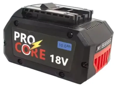 Zdjęcie produktu dla Akumulator, pojemność 10000 mAh, kompatybilny z narzędziami akumulatorowymi 18V, 10.0Ah, 1 sztuka