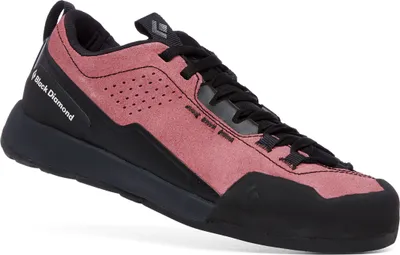 Damen-Lifestyle-Schuhe von Black Diamond; Modell "Technician Lthr WAprch Shs"; in Rosa und Schwarz; mit rutschfester Sohle.