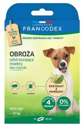 Produktbild von FRANCODEX FR179171 Hunde- /Katzenhalsband Hund Floh- & Zeckenkragen