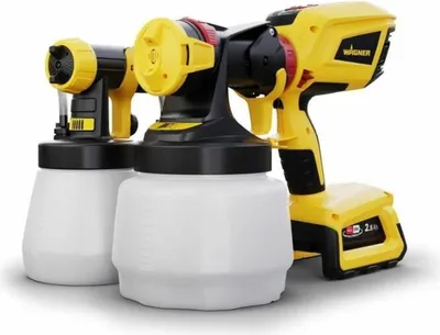 Zdjęcie produktu dla Wagner UniversalSprayer W600 Flexio Cordless paint spray gun 18 V Max. feed rate 500 ml/min