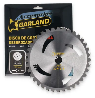 Produktbild von Garland 230 X 1.3 X 25.4 Mm 36z Freischneidermesser Silber Silber One Size