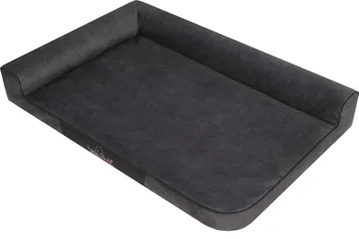 Image de Coussin pour chien Lit pour chien Lit pour animal Lit pour chat Panier pour chien Couchage - Best - 115 x 80 x 18 cm [Taille : XXL] - Noir