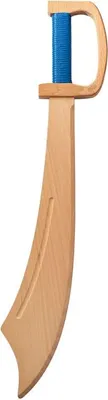 Zdjęcie produktu dla Drewniany miecz piracki Woodsy. 57x10x8,5 cm. Drewno bukowe. 4+