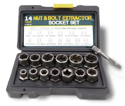 Produktbild von 14-teiliges Schraubendreher-Set mit Sechskantadapter