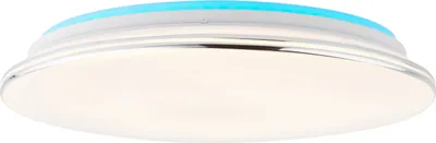 Produktbild von Brilliant Edna LED Deckenleuchte 40cm 24W Weiß Chrom Memory Funktion, Nachtlicht, Timer G97045/15