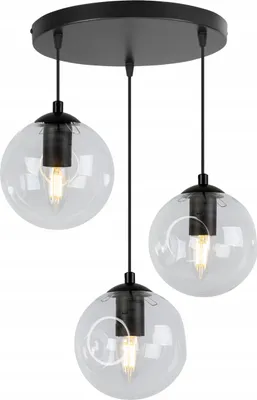 Produktbild von Deckenlampe Hängelampe Plafond Kronleuchter Loft elegant mit Glaskugeln