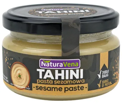 TAHINI (PASTA SEZAMOWA) 185 g - NATURAVENA
