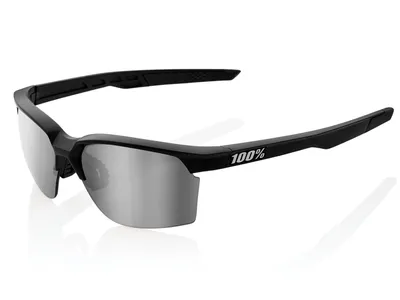 Zdjęcie produktu dla 100% Sportcoupe HiPER Multilayer Mirror Lens Sonnenbrille, Farbe:Soft Tact White