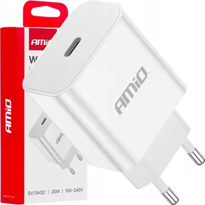 Image de 230 V 20 W USB-C Power Delivery (PD) Chargeur mural QC RAPIDE