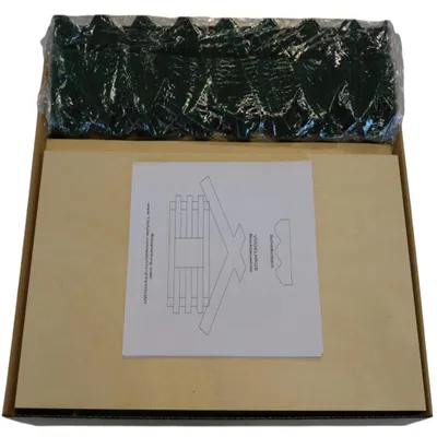 Produktbild von Vogelhaus Bausatz (groß), Schiefer grau
