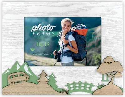 Produktbild von ZEP Holz-Fotorahmen Canazei 10x15 cm Wander-Fotos Bilderrahmen